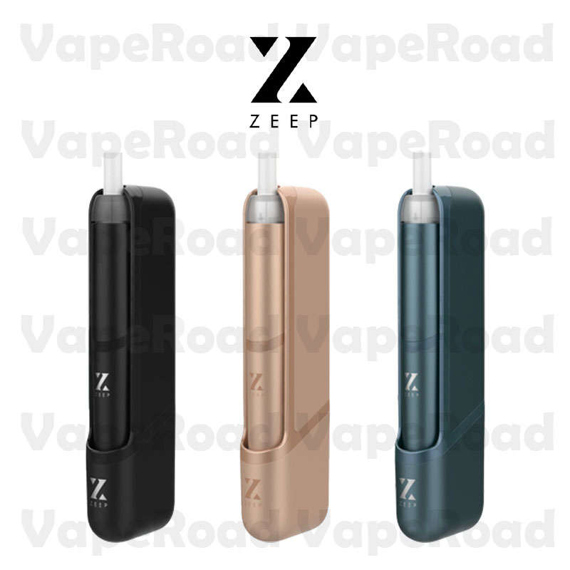 ZEEP 2 主機｜金屬質感機身・仿紙菸乾燥口感・2000mAh 大電量・紙棉吸嘴・套組附矽膠保護套